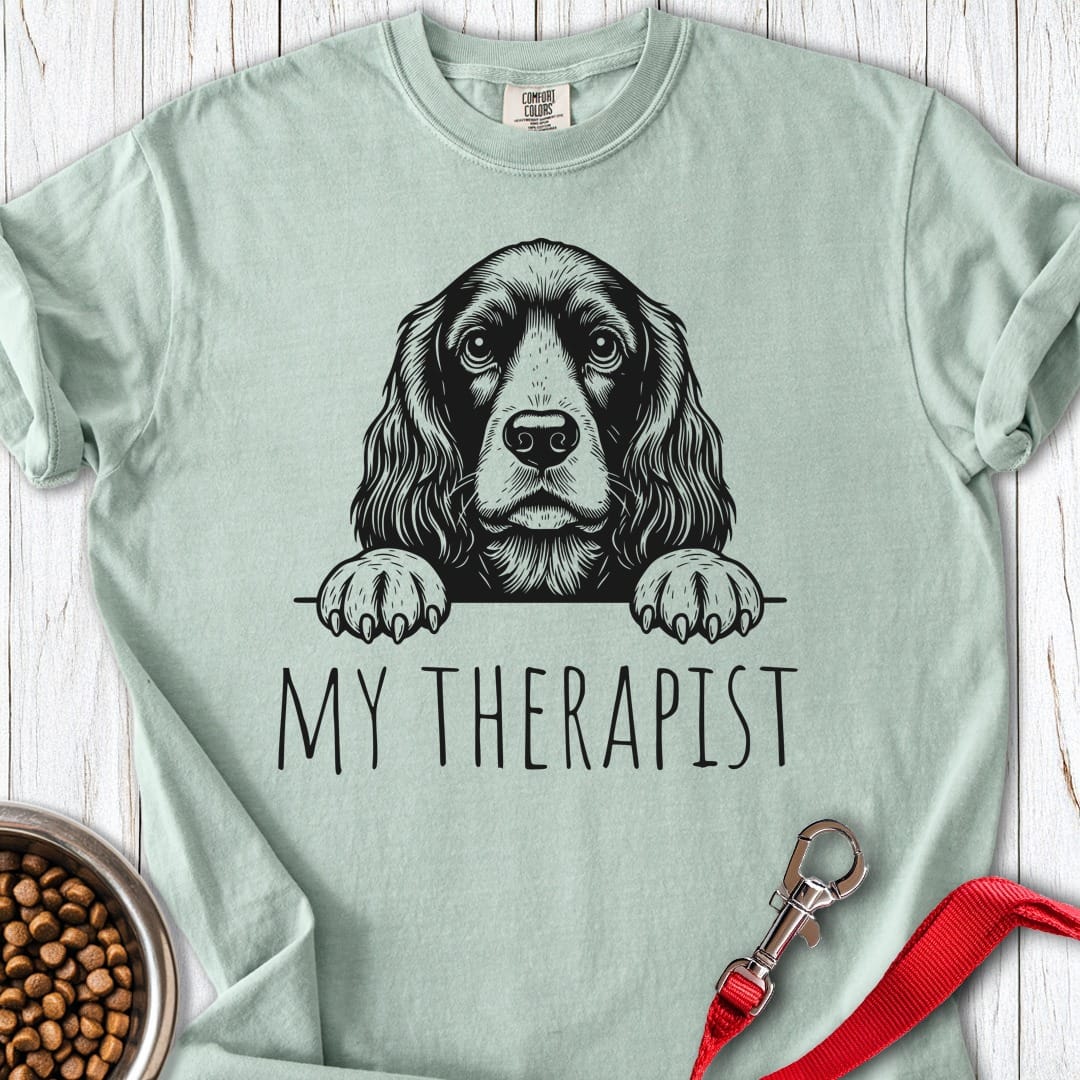 Cocker Spaniel Therapist Premium Tee Bay