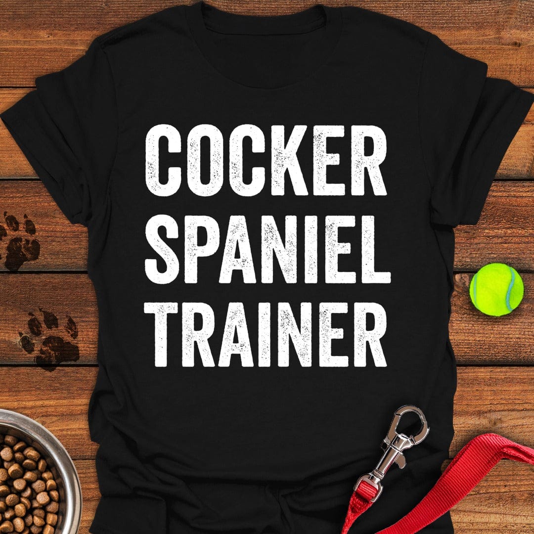 Cocker Spaniel Trainer Black