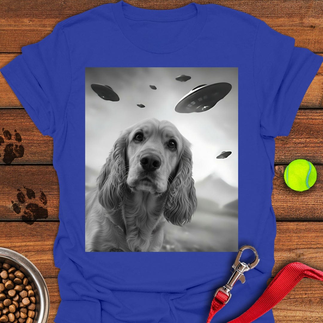 Cocker Spaniel UFO Selfie Royal