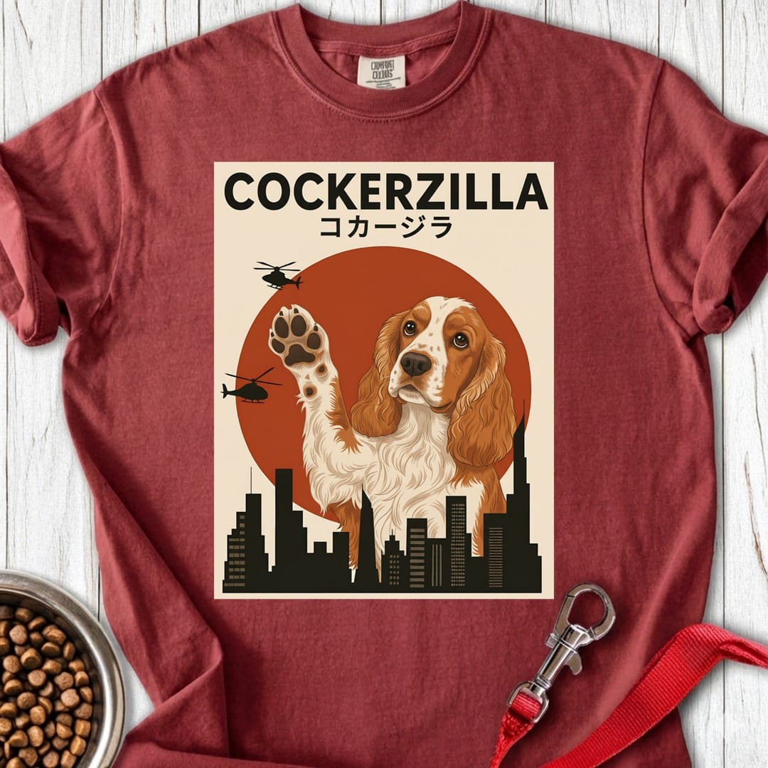 Cockerzilla Premium Tee Brick