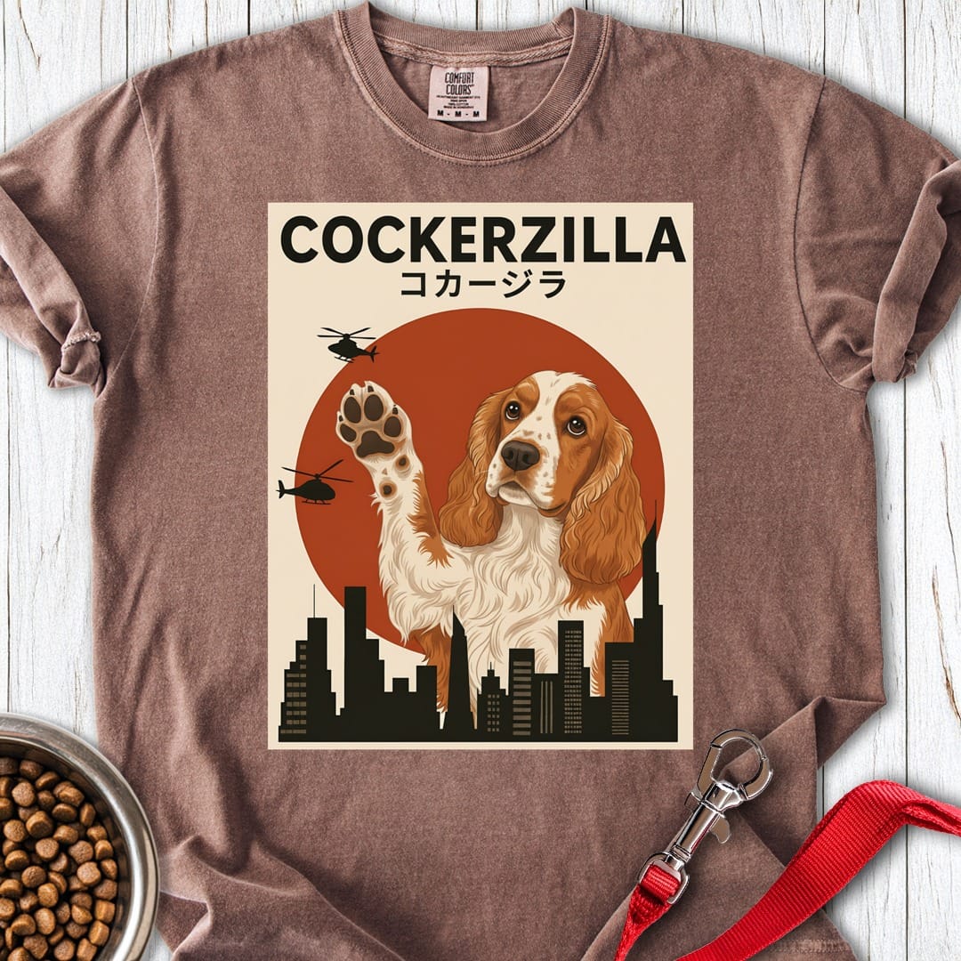 Cockerzilla Premium Tee Espresso