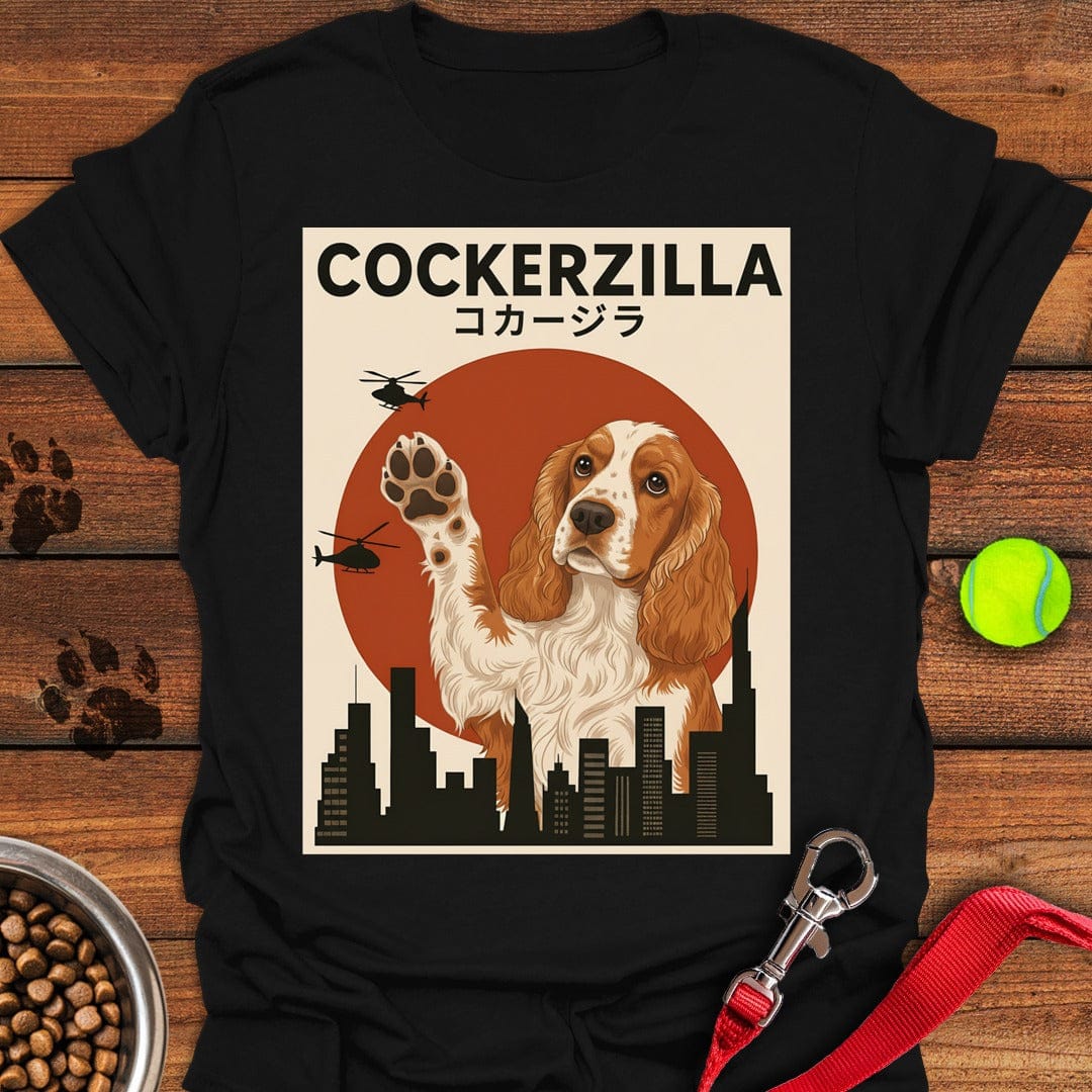 Cockerzilla Cocker Spaniel Black