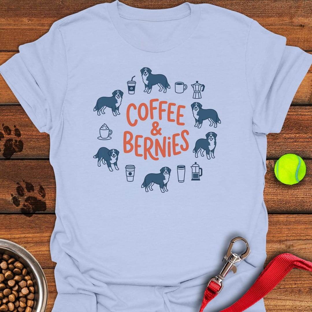Coffee & Bernies Light Blue
