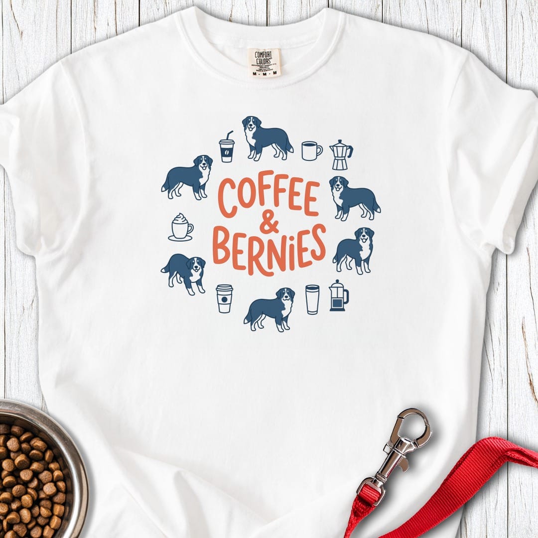 Coffee & Bernies Premium Tee Premium Tee White