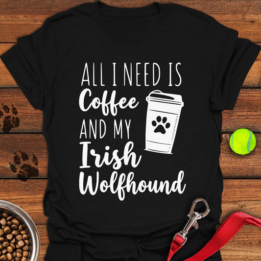Coffee & Irish Wolfhound Black