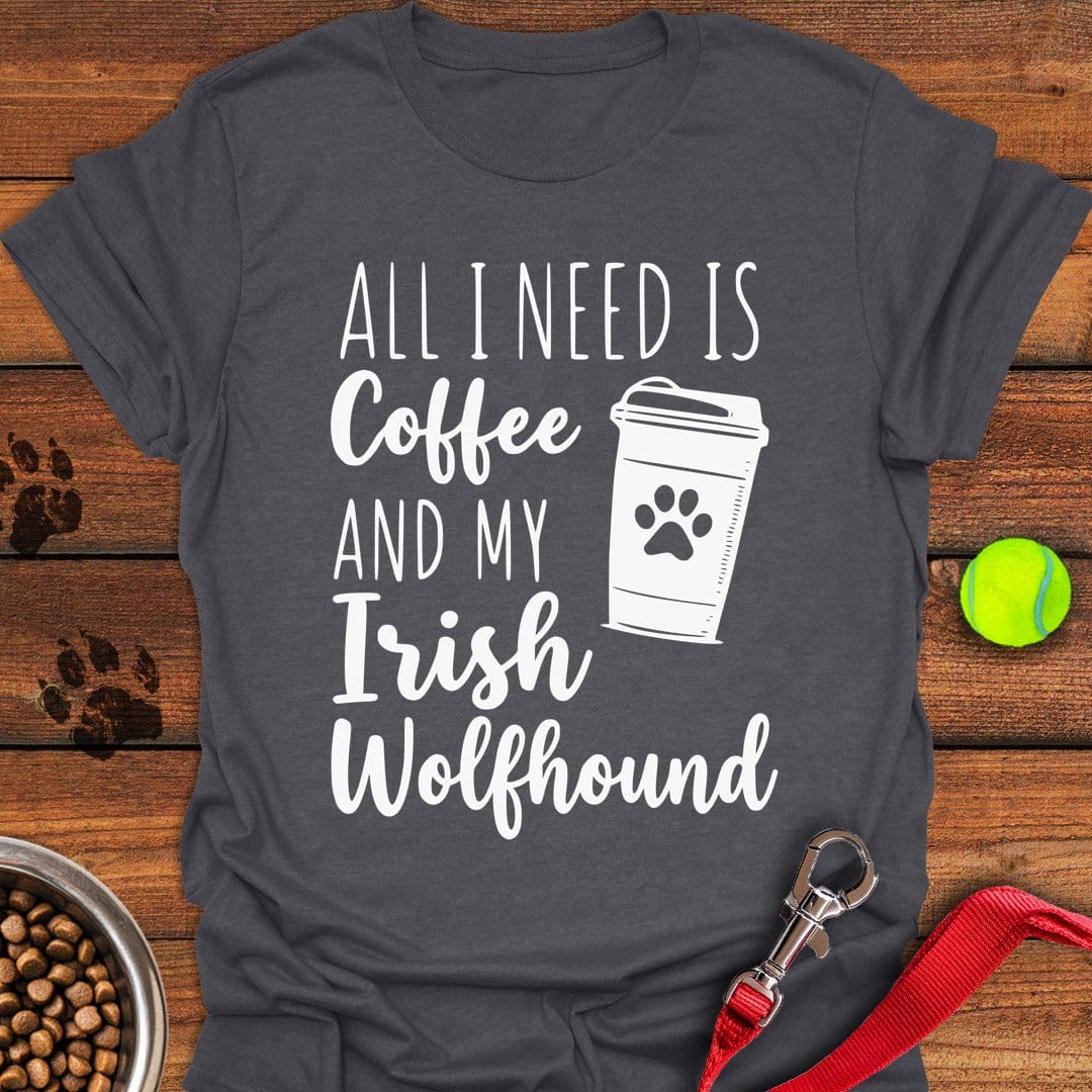 Coffee & Irish Wolfhound Dark Heather