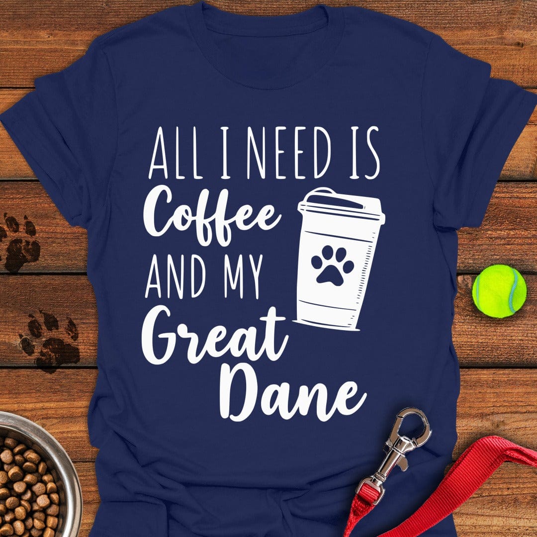Coffee and Great Dane Navy