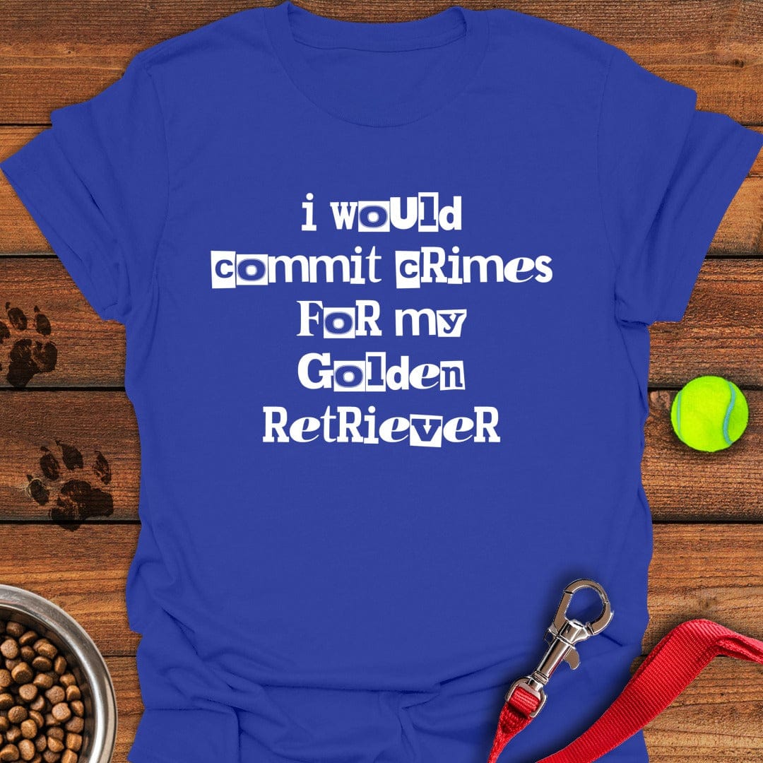 Commit Crimes Golden Retriever Royal
