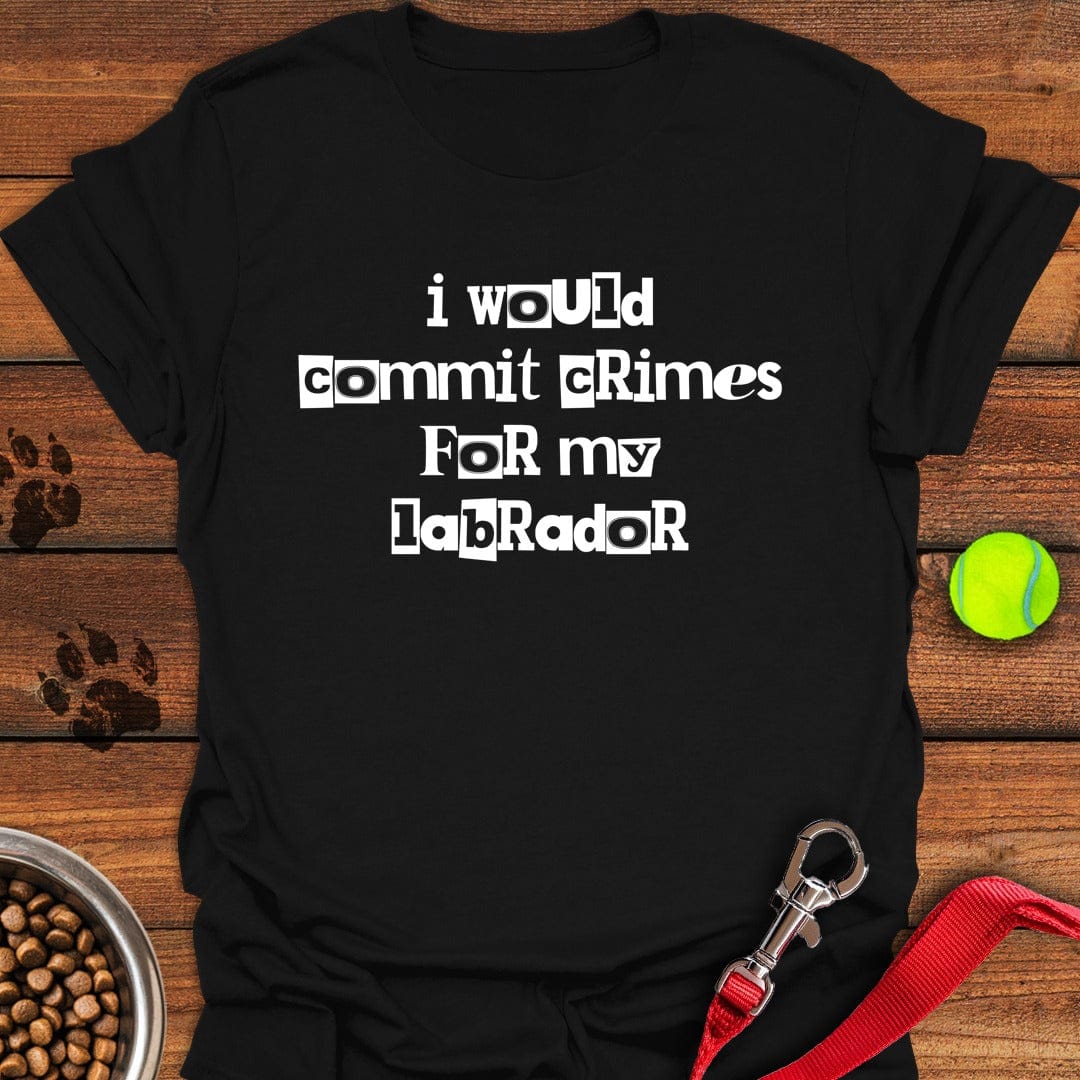Commit Crimes Labrador Black