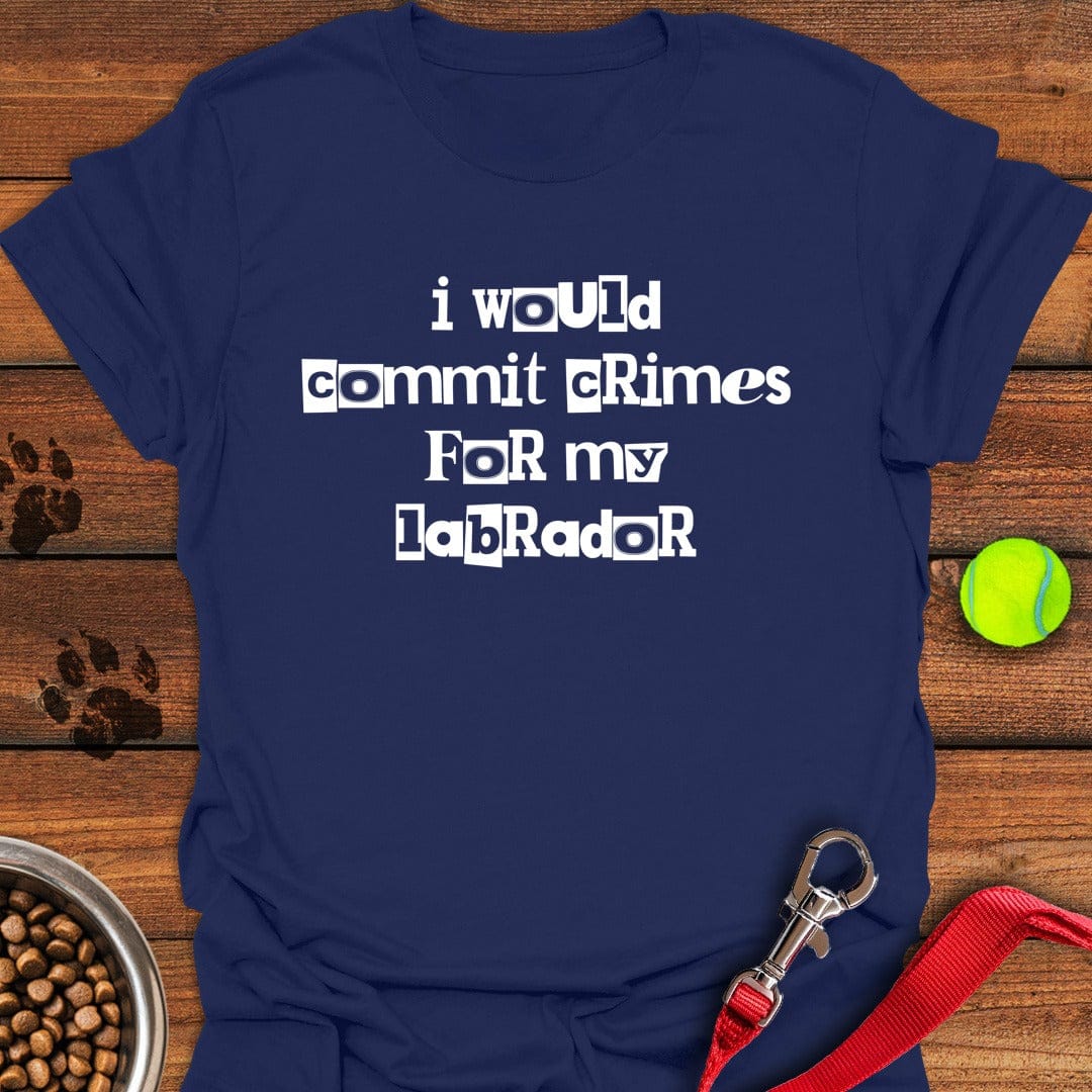 Commit Crimes Labrador Navy