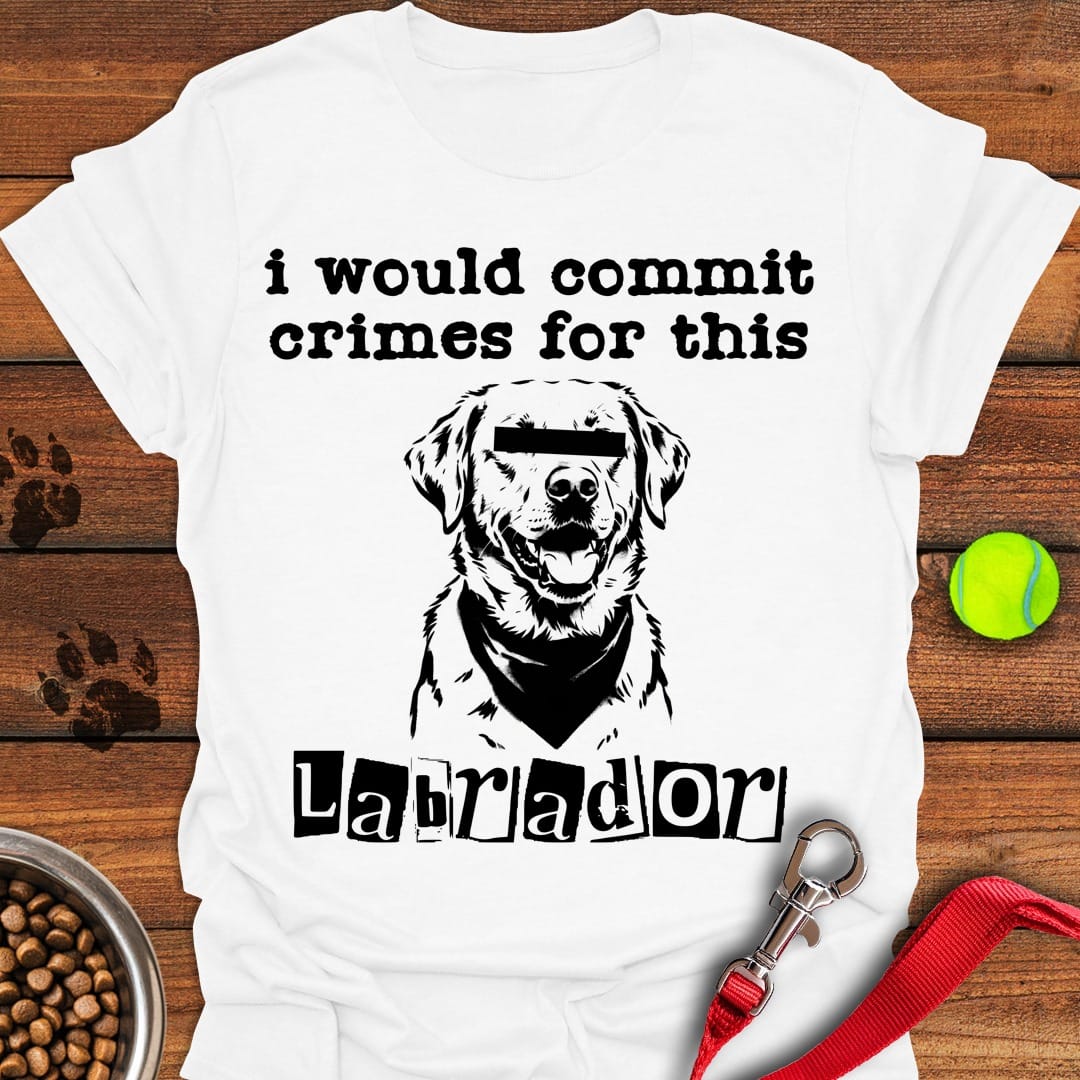 Commit Crimes Labradors White