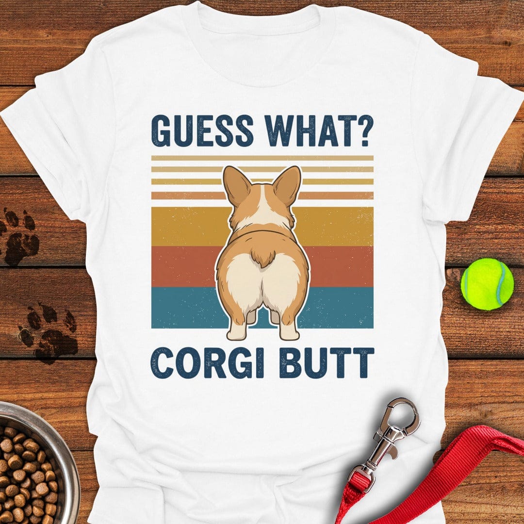 Corgi Butt White
