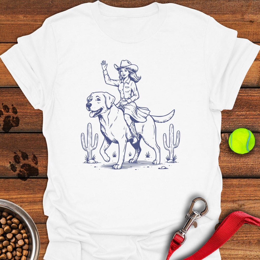 Cowgirl Labrador White