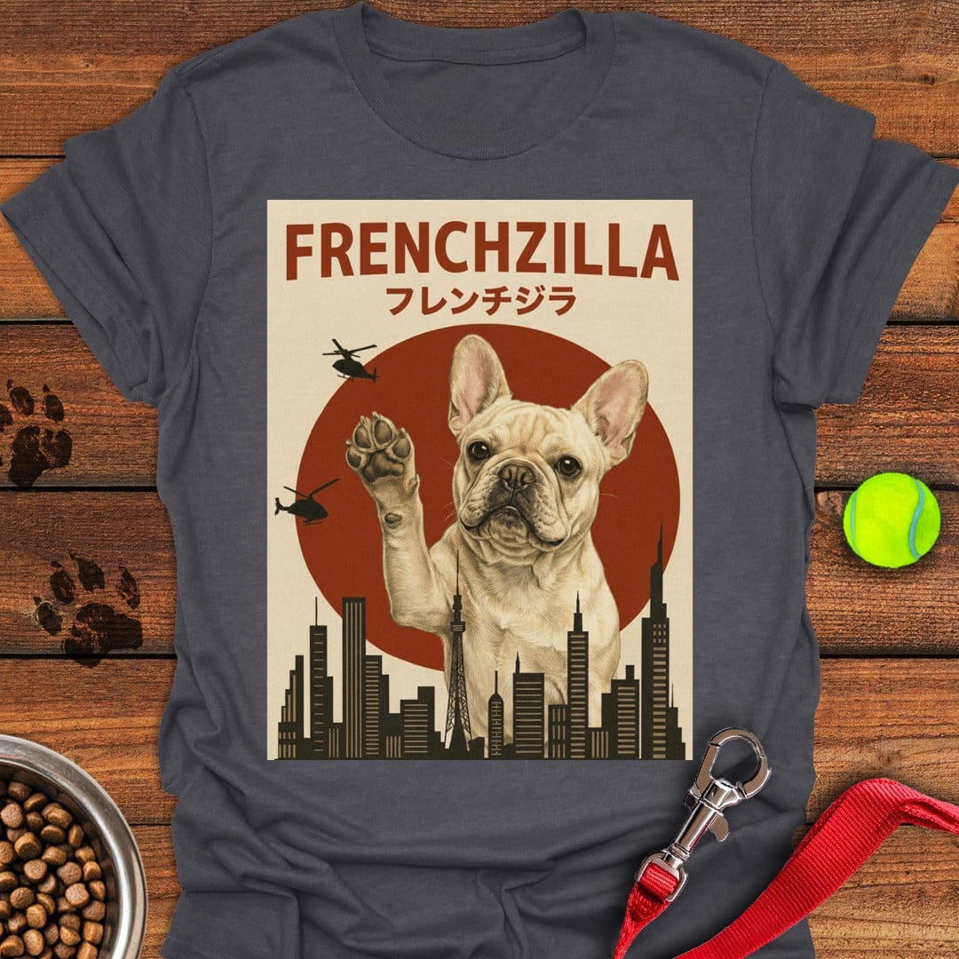 Cream Frenchzilla French Bulldog Dark Heather