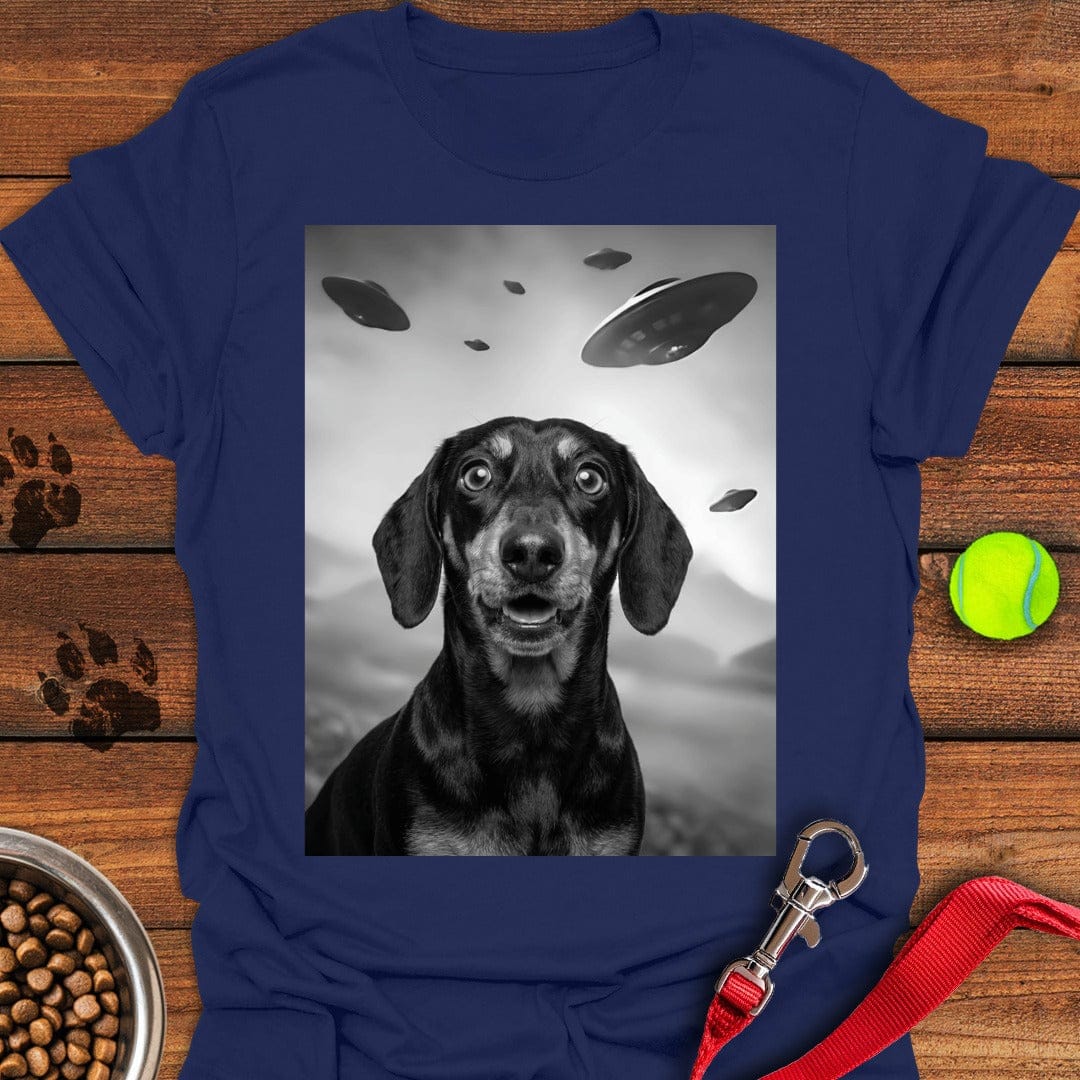 Dachshund UFO Navy