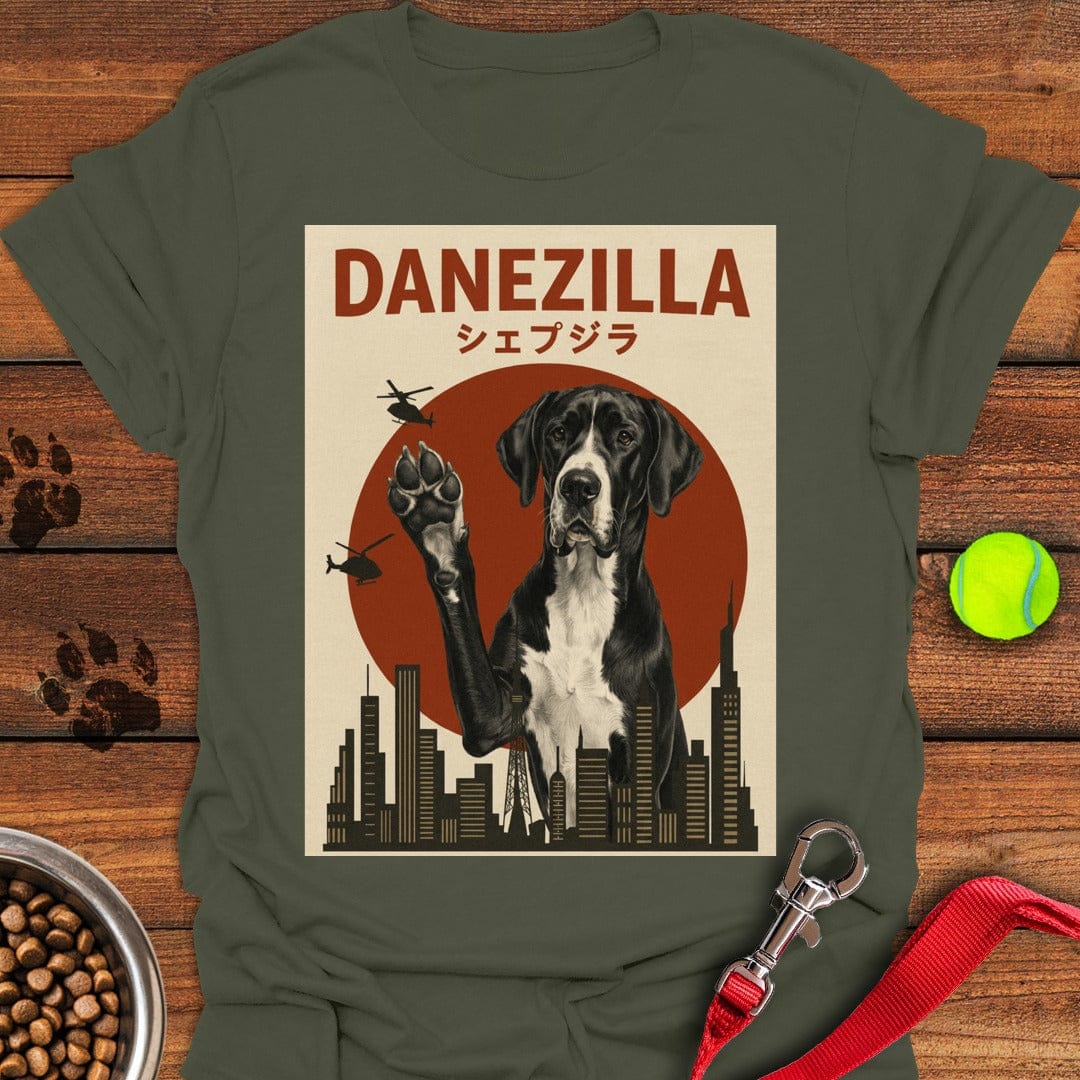 Danezilla Mantle Great Dane Military Green