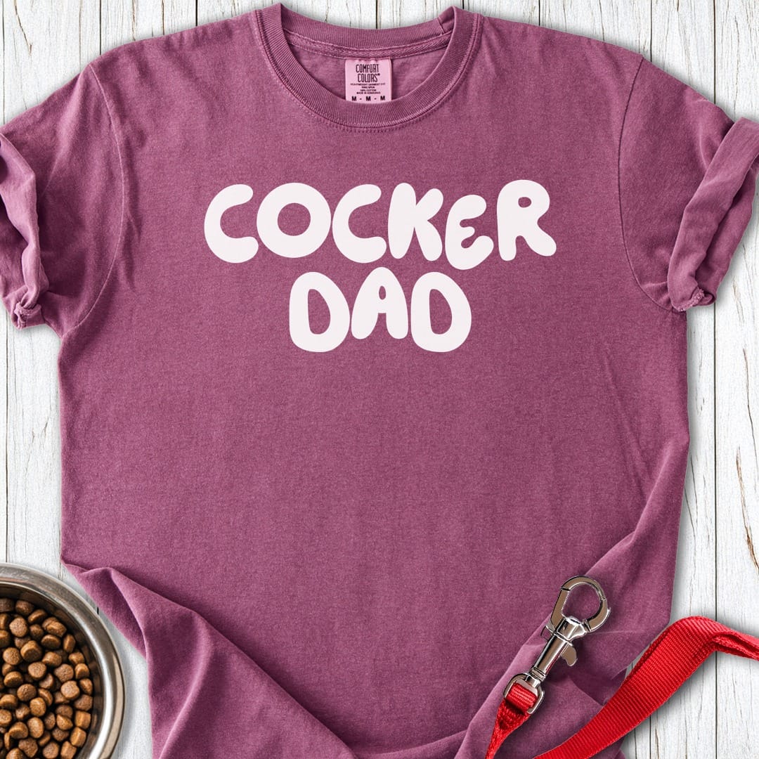 Die Hard Cocker Mom Premium Tee Berry
