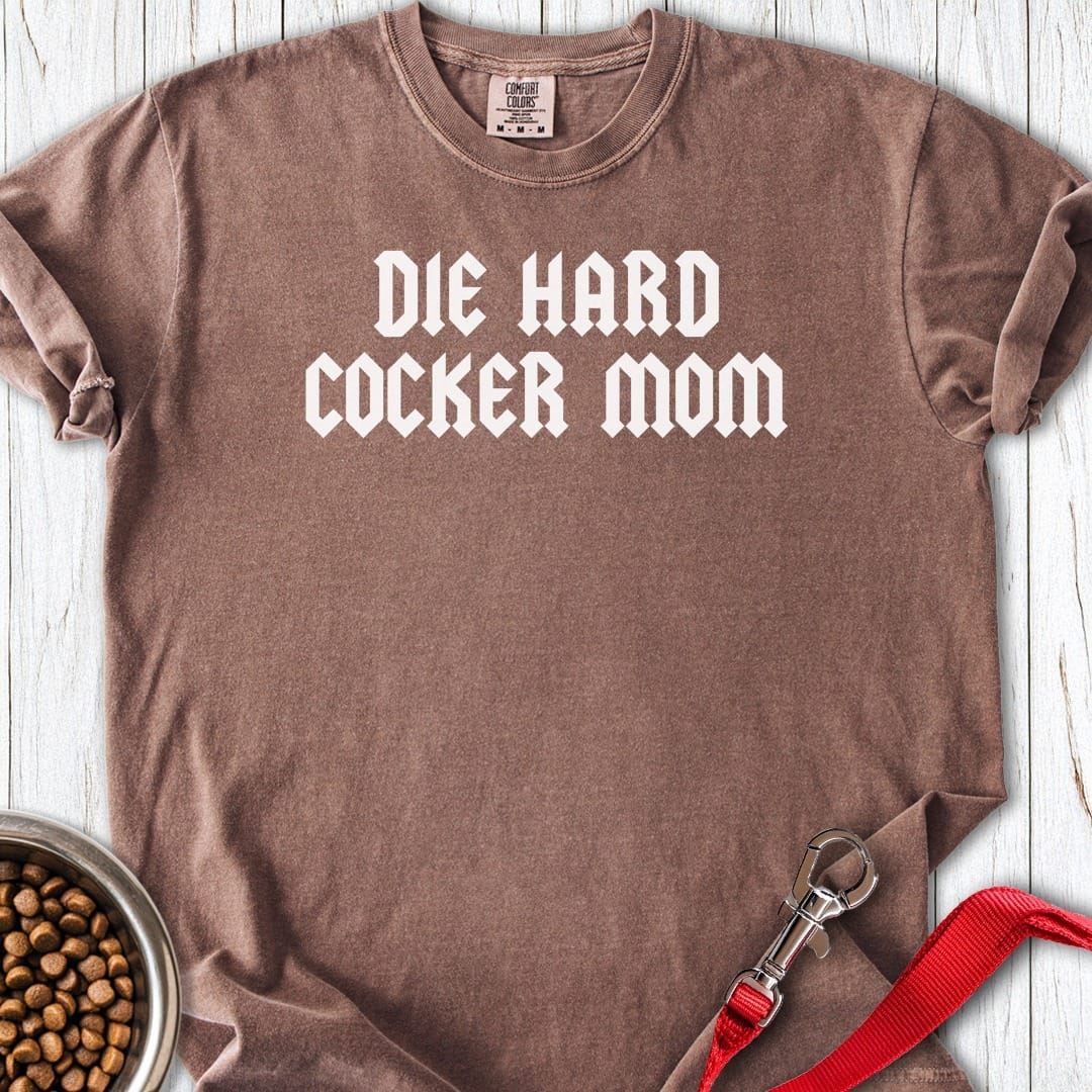 Die Hard Cocker Mom Premium Tee Espresso