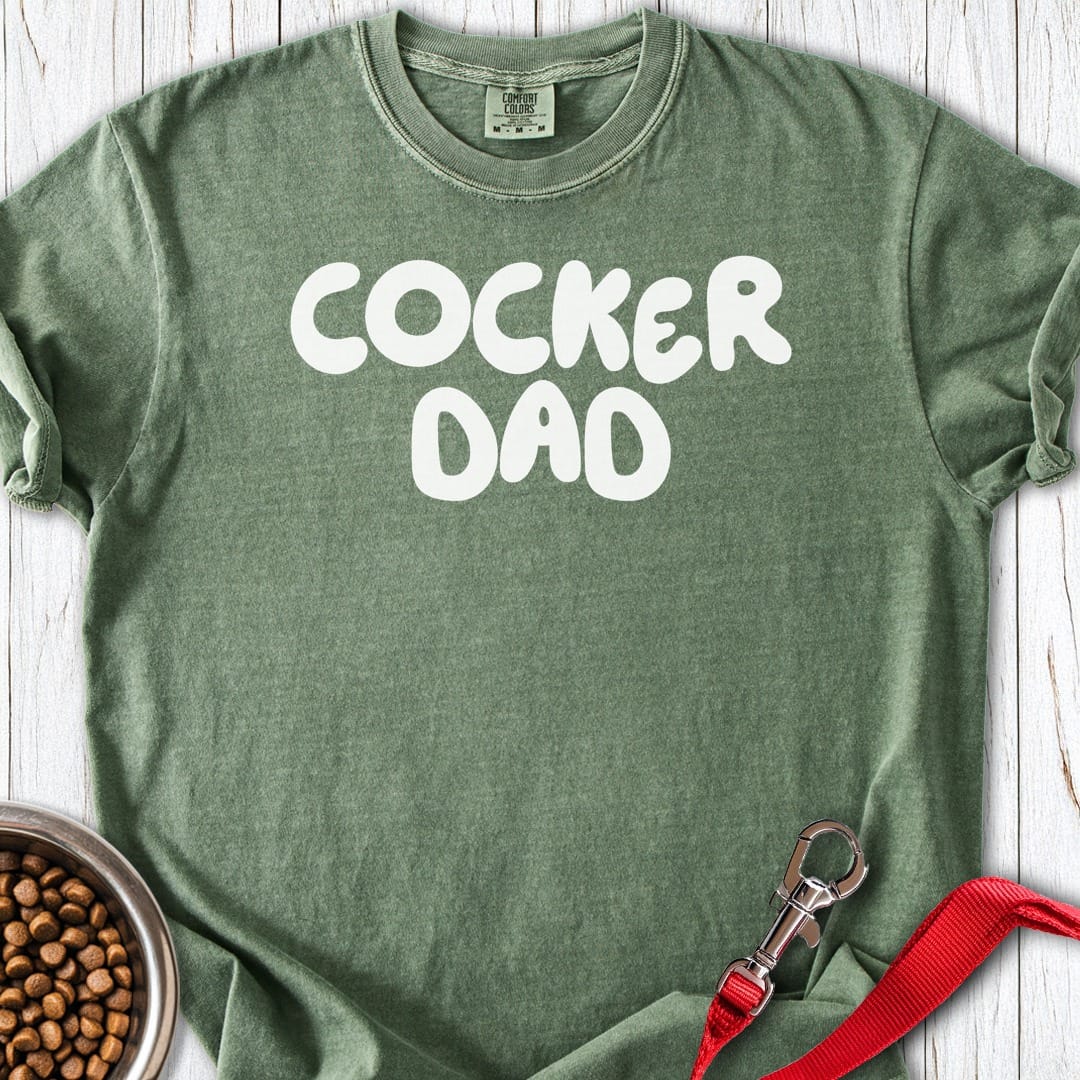 Die Hard Cocker Mom Premium Tee Moss