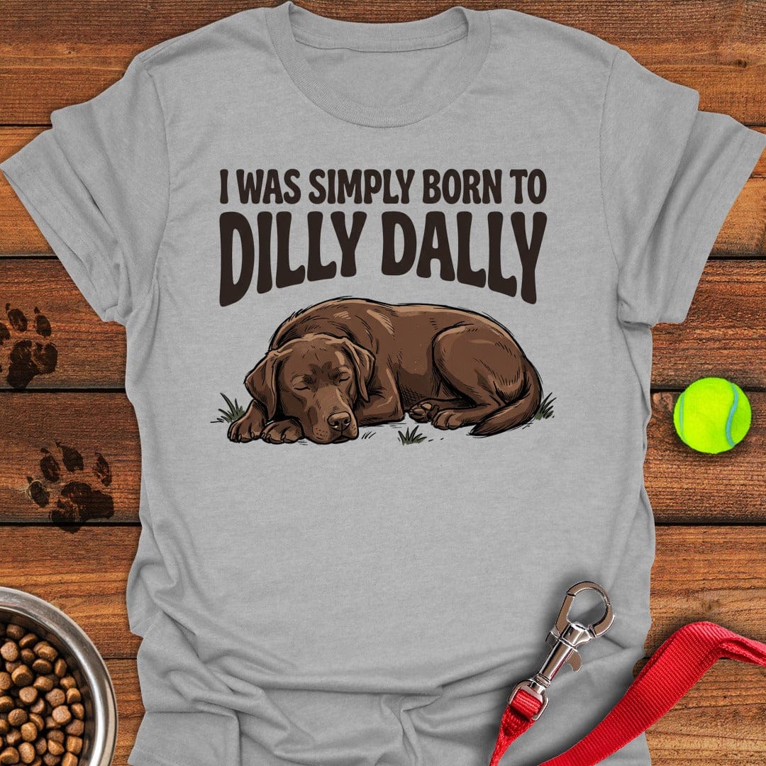 Dilly Dally Chocolate Lab Sport Grey