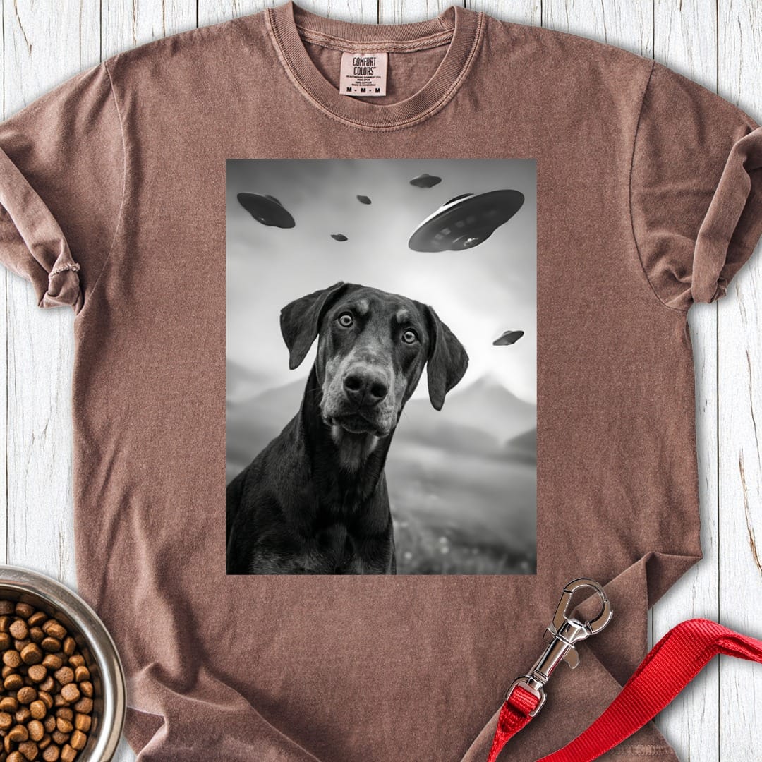 Dobermann Pinscher UFO Premium Tee Espresso