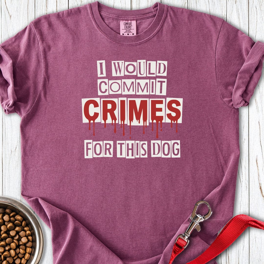Dog Crimes Premium Tee Berry