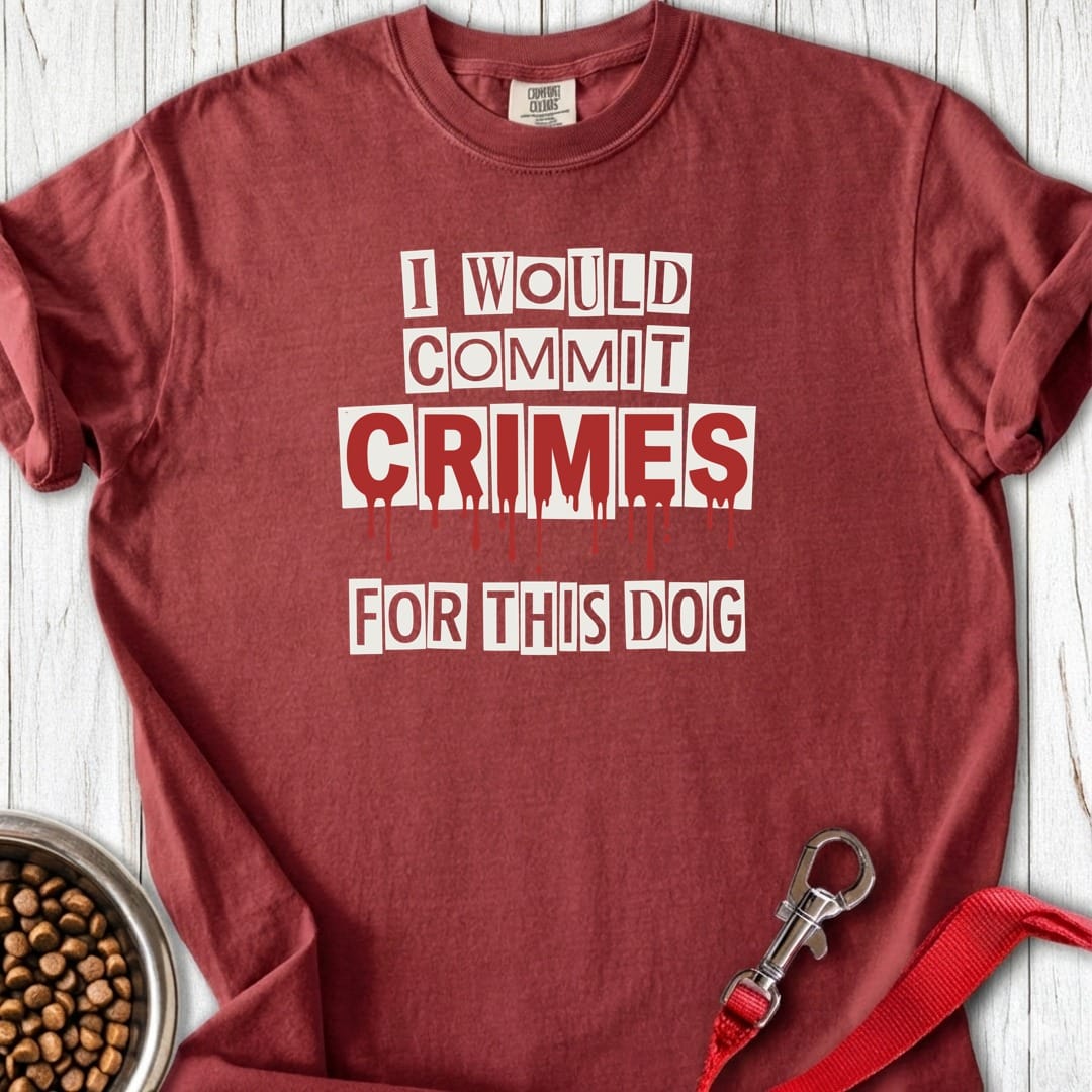 Dog Crimes Premium Tee Brick