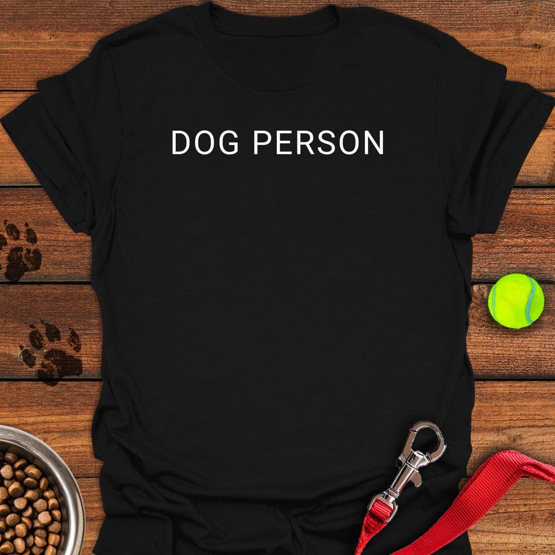 Dog Person Black