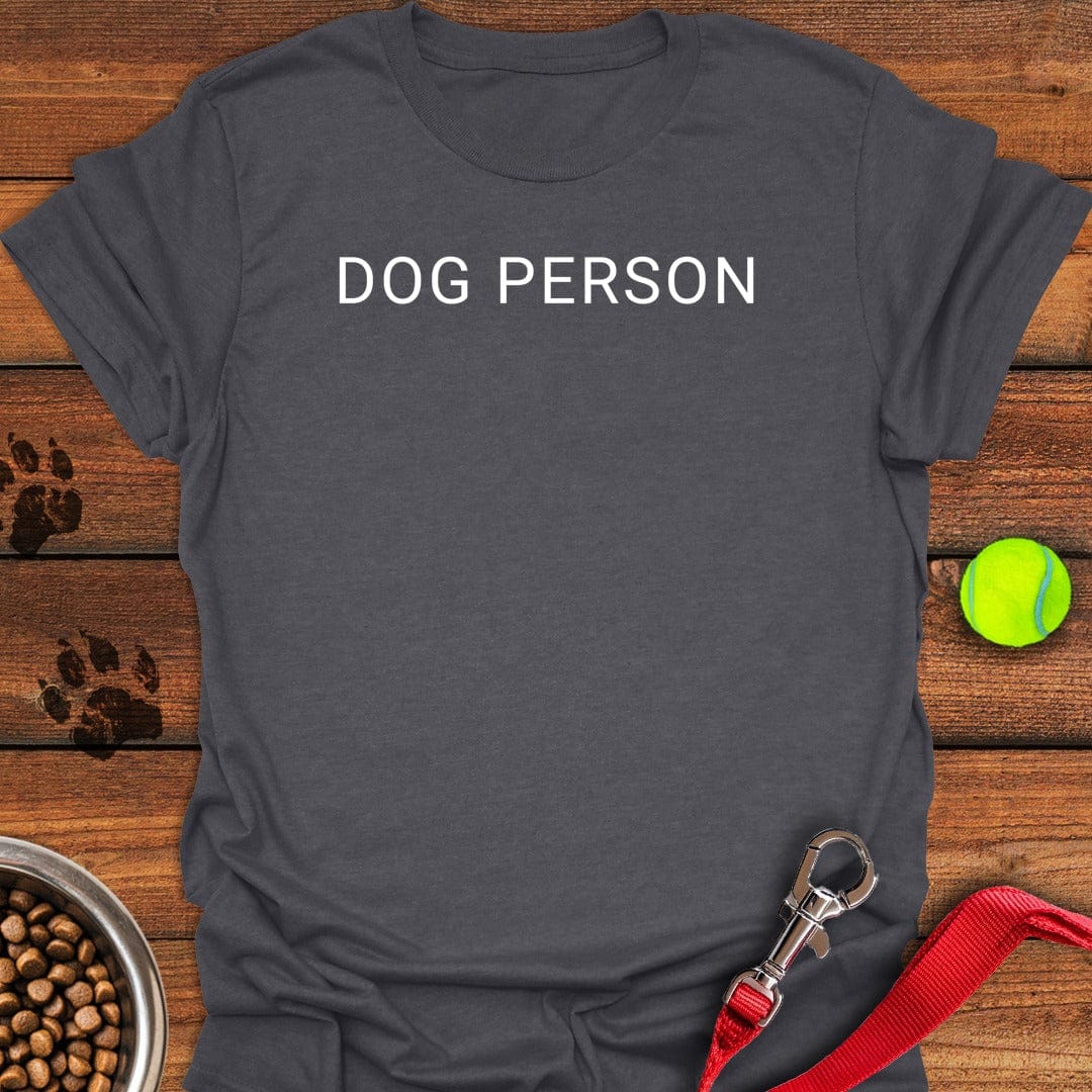 Dog Person Dark Heather