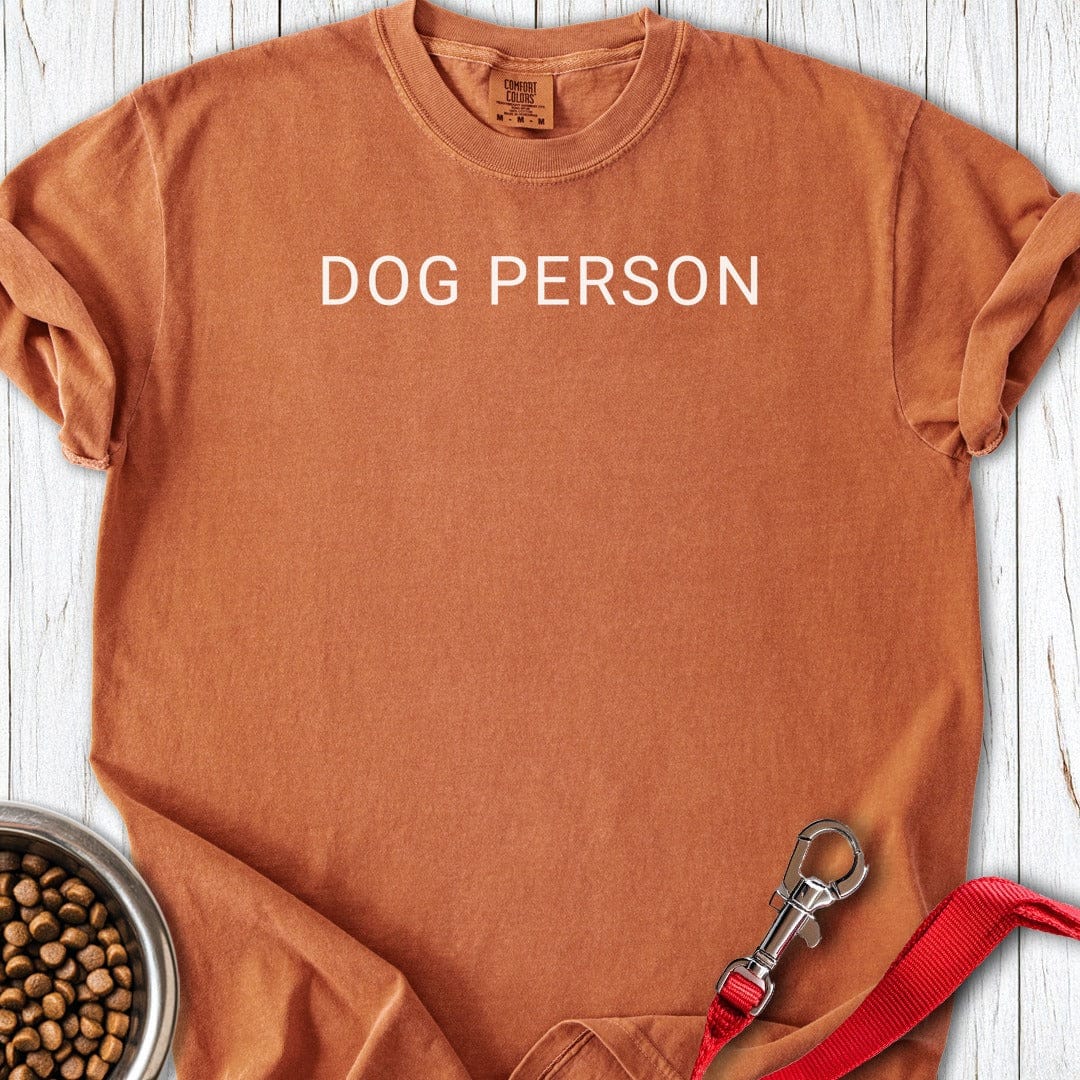 Dog Person Premium Tee Yam