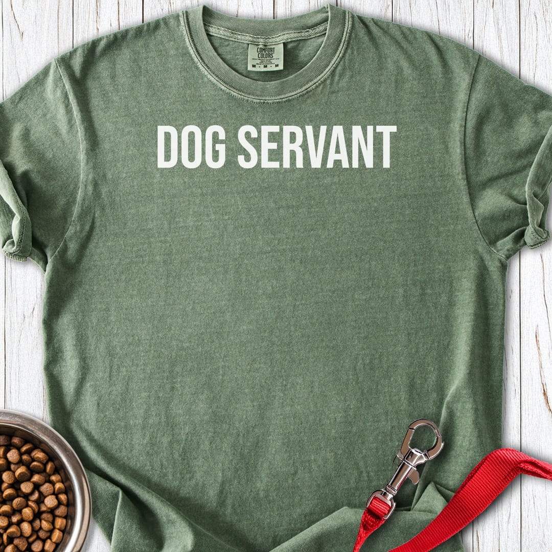 Dog Servant Premium Tee Moss
