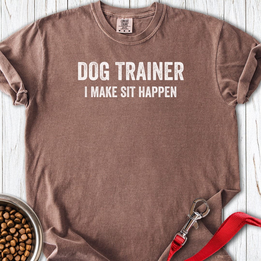 Dog Trainer Premium Tee Espresso
