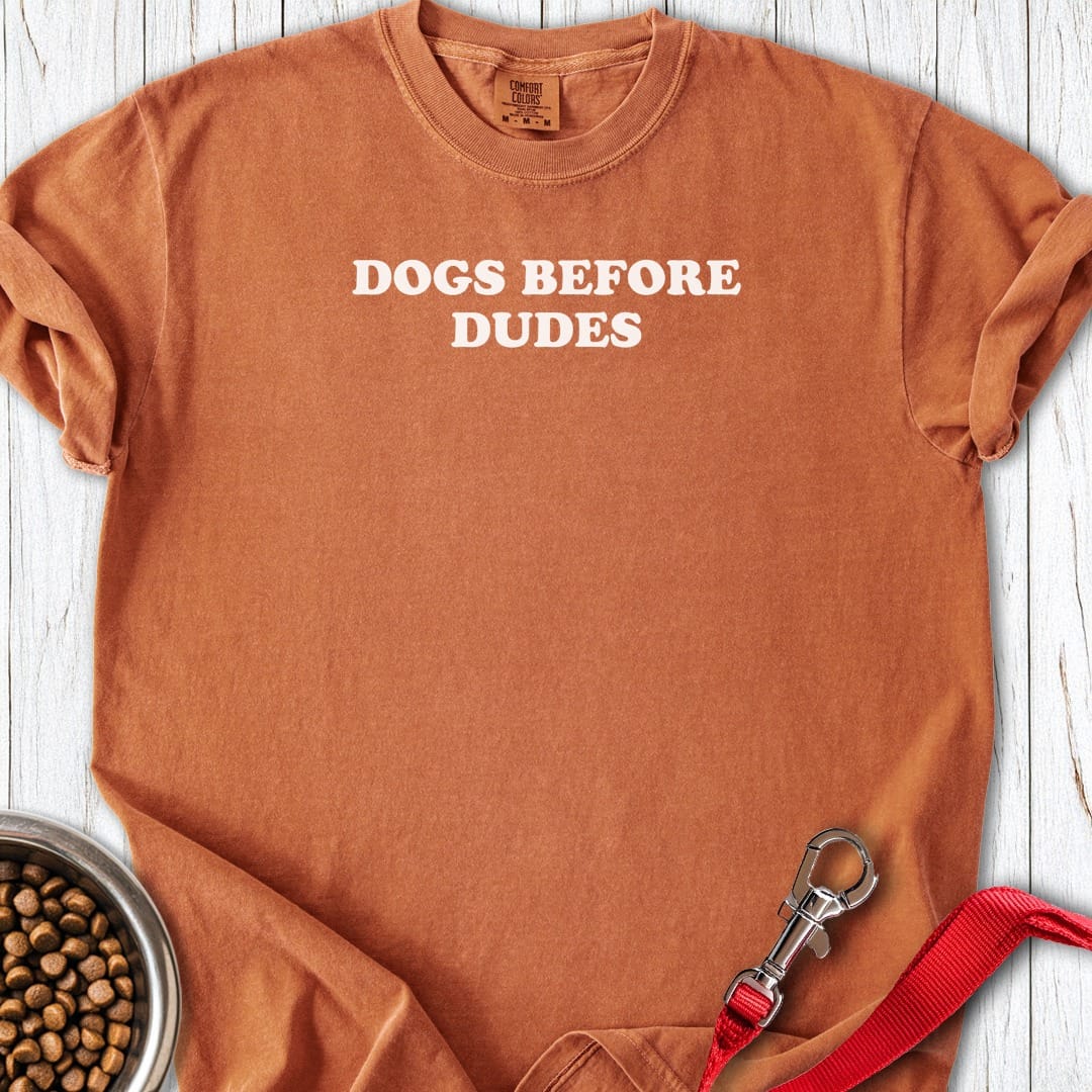 Dogs Before Dudes Premium Tee Yam