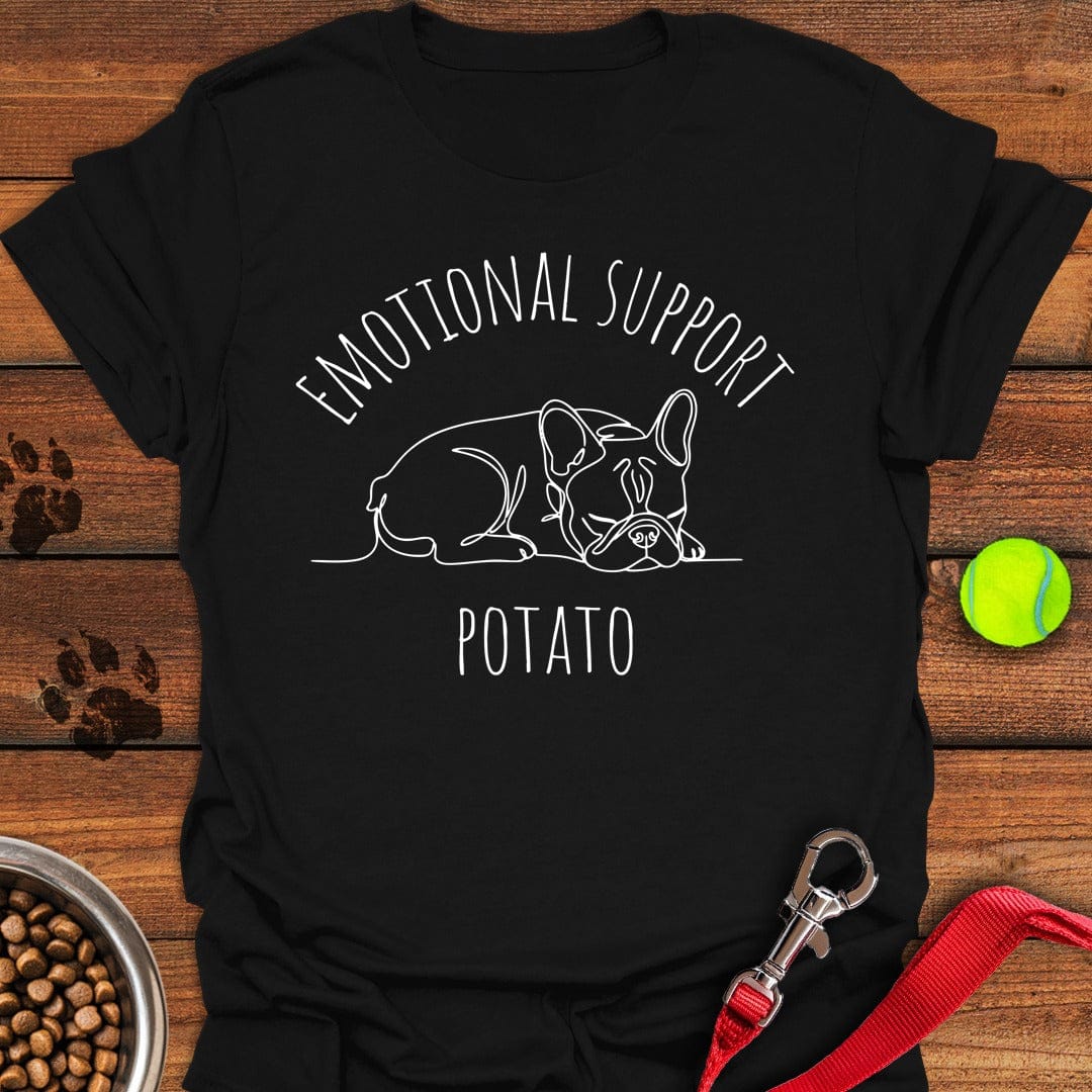 Emotional Support Potato Black