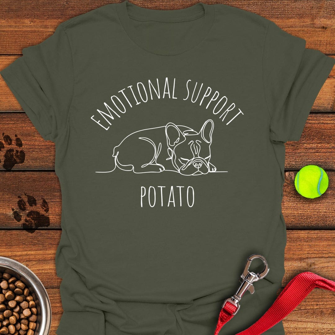 Emotional Support Potato Military Green