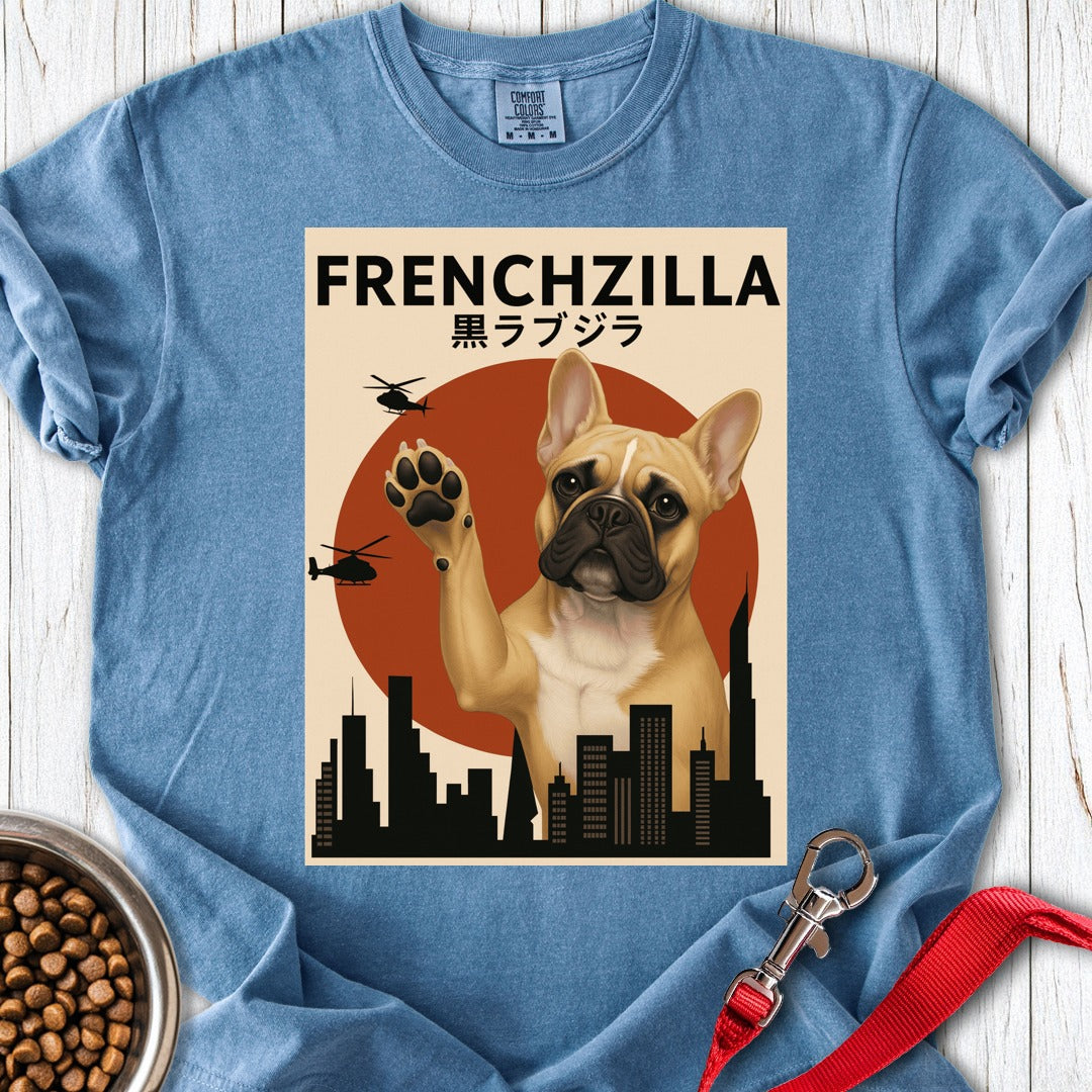 Fawn Frenchzilla Premium Tee Blue Jean