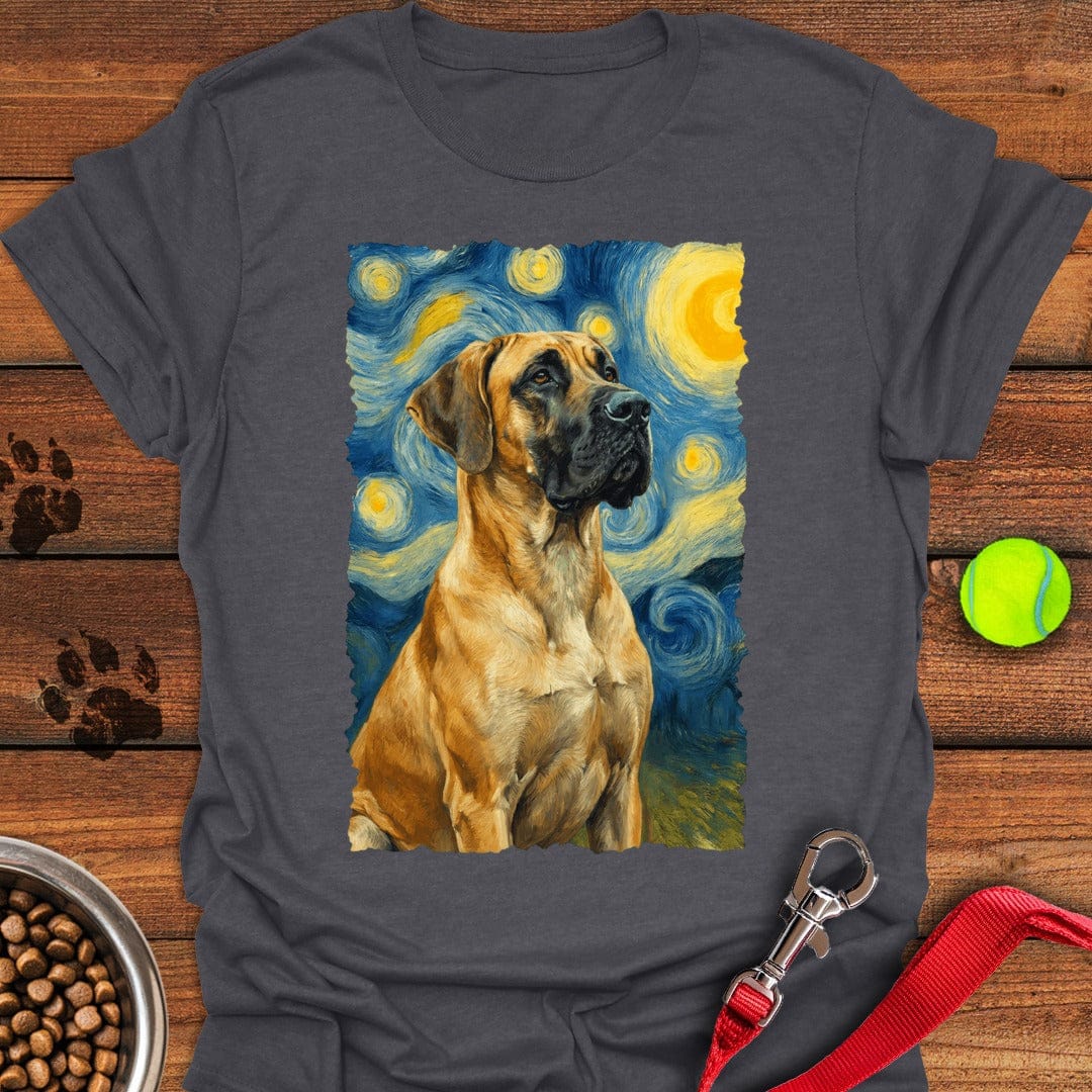 Fawn Great Dane Van Gogh Dark Heather