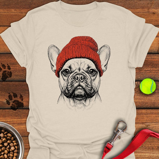 French Bulldog Beanie Natural