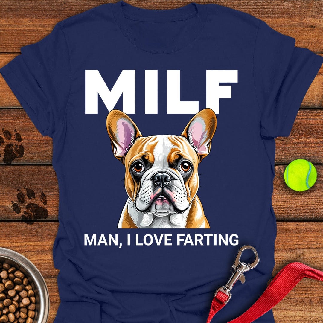 French Bulldog Fart Navy