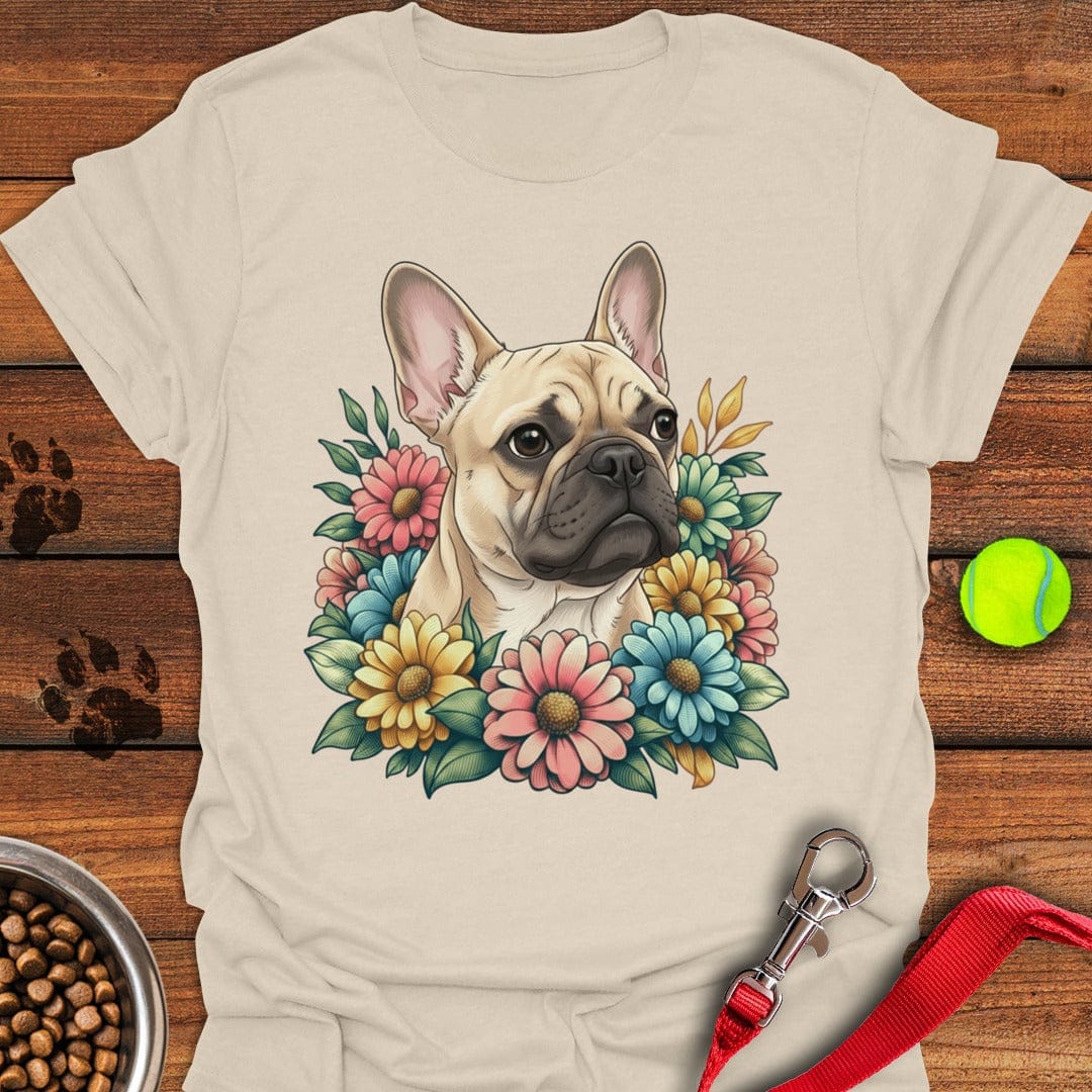 French Bulldog Flower Natural