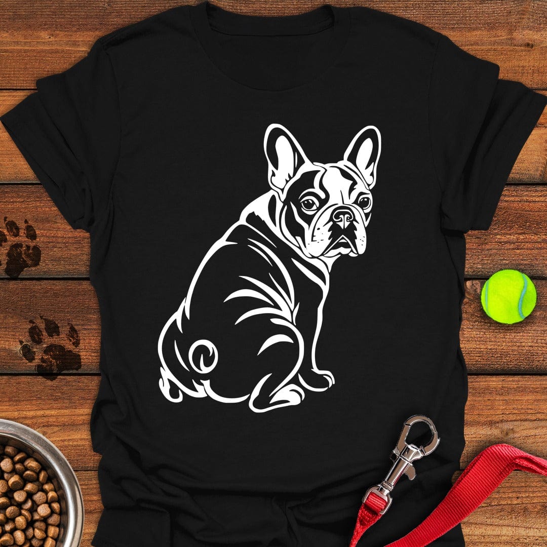 French Bulldog Graphic Black