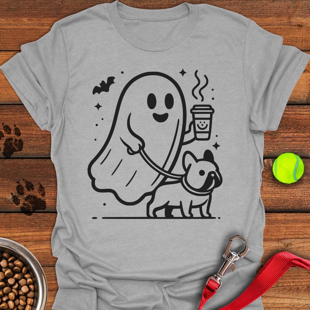 French Bulldog Halloween Ghost Sport Grey