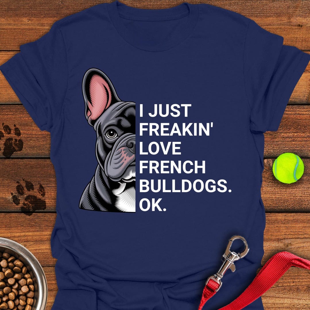 French Bulldog Love Navy