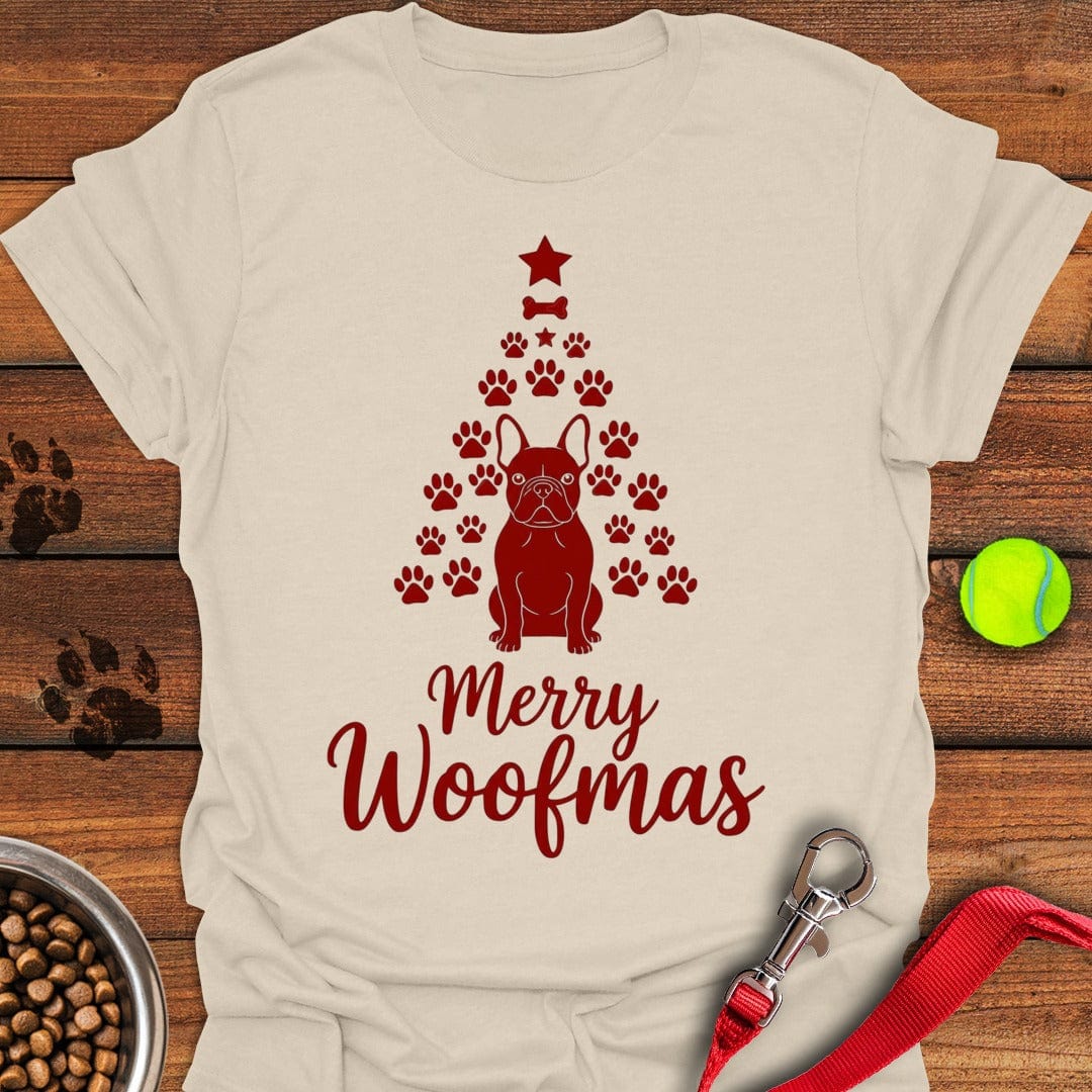 French Bulldog Merry Woofmas Christmas Natural
