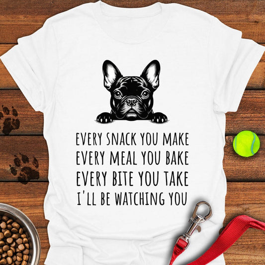 French Bulldog Snack White