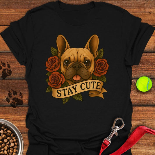 French Bulldog Tattoo Black