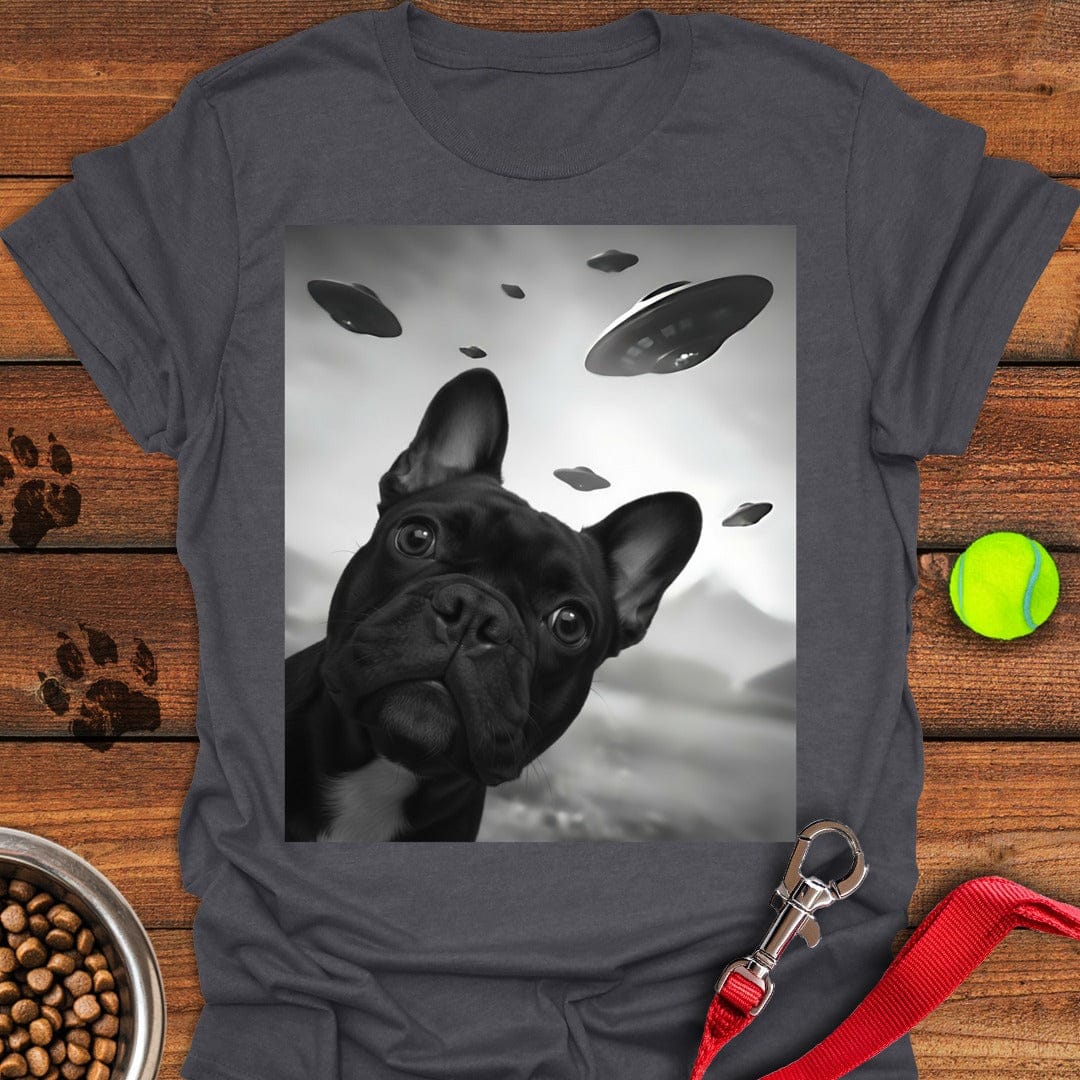 French Bulldog UFO Dark Heather