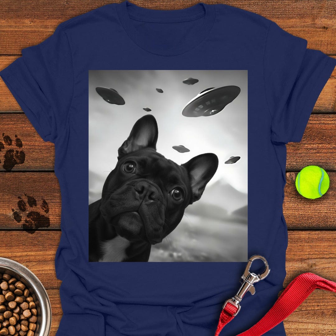 French Bulldog UFO Navy