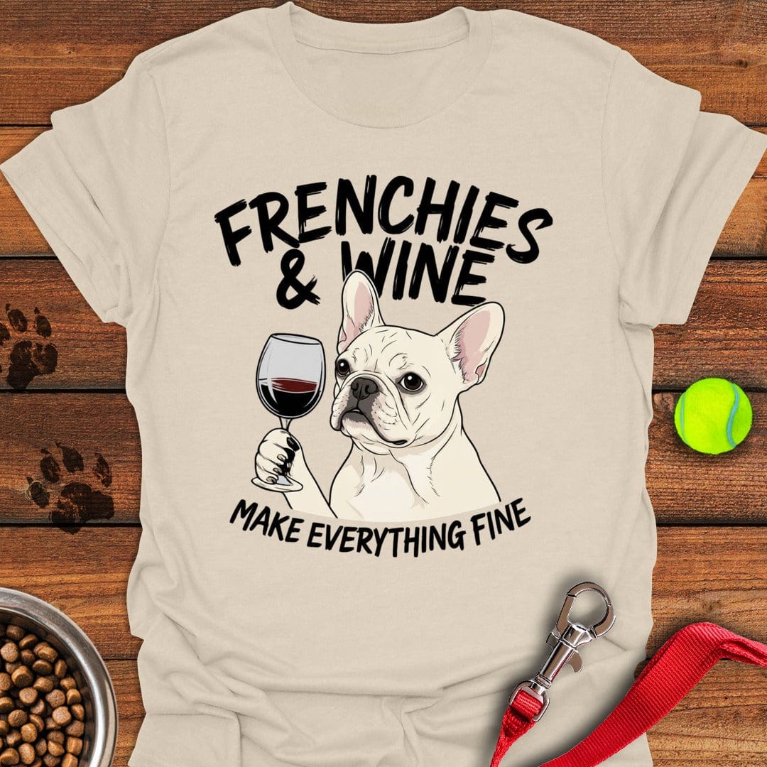 French Bulldog & Wine Natural