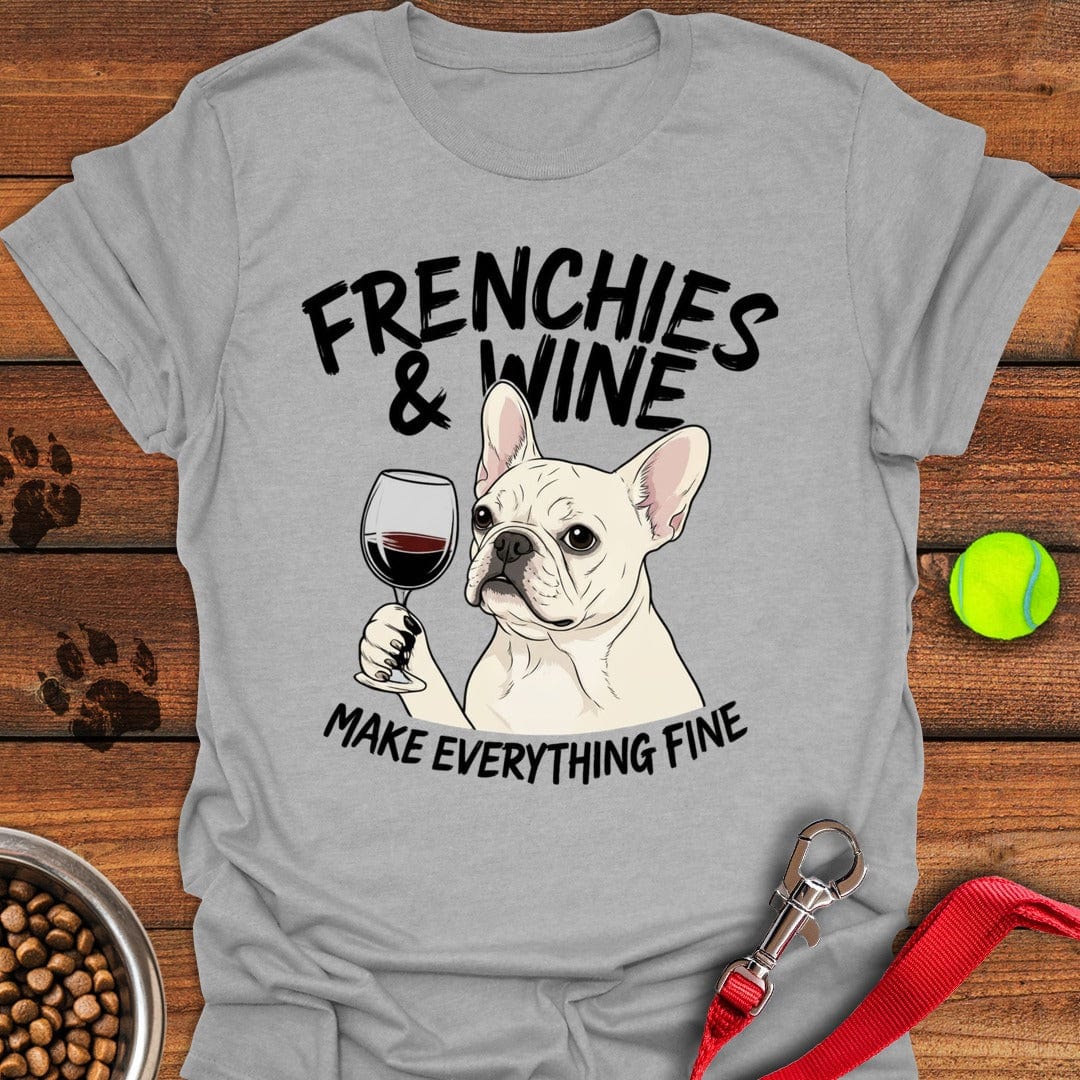 French Bulldog & Wine Sport Grey